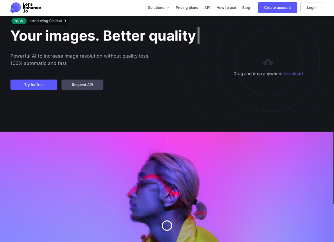 Let’s Enhance: Tăng độ phân giải mà không làm vỡ hình ảnh   online