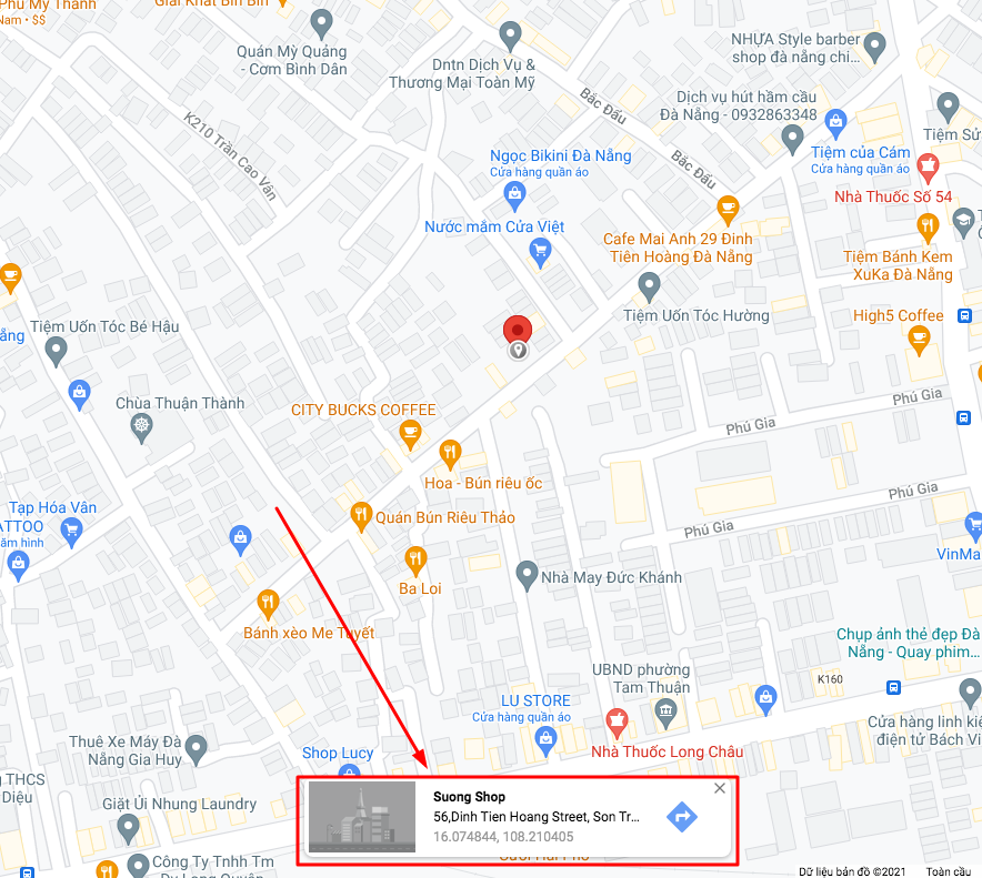 cách định vị toạ độ bằng google map trên máy tính