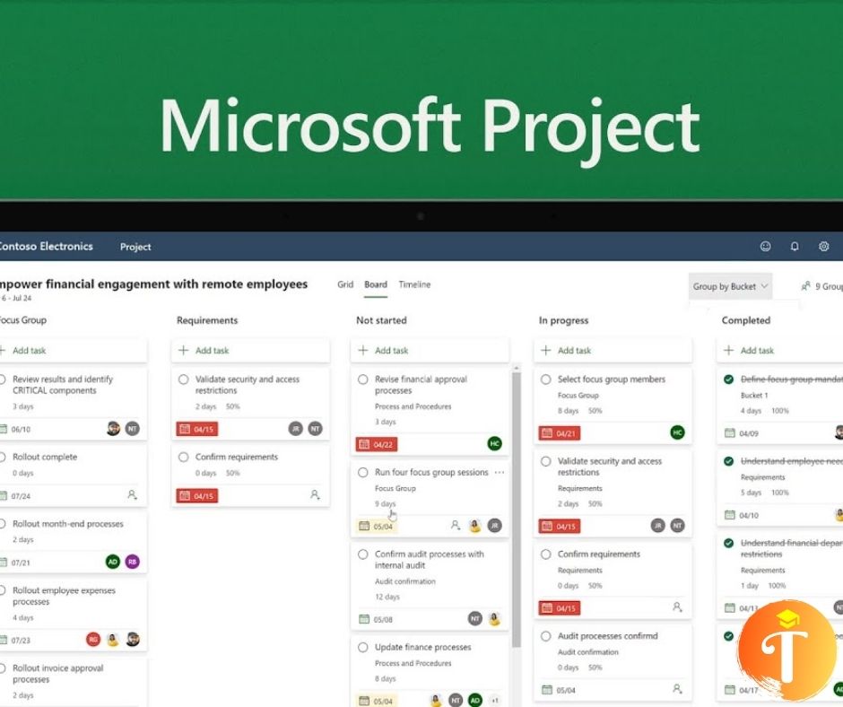 Phần mềm quản lý dự án Microsoft Project